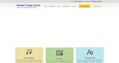 Desktop Screenshot of doc-tracking.com